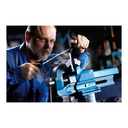 Morsa parallela HEUER Larghezza ganascia anteriore 100 mm Larghezza di serraggio 125 mm ( 4000830350 )