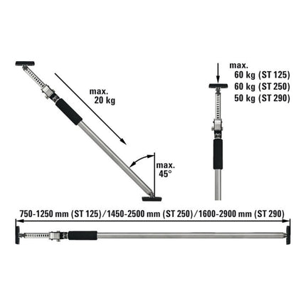 BESSEY ST assembly support up to 60 kg ( 4000831620 )