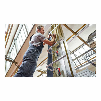 BESSEY all-steel screw clamp GZ-KG Clamping width 250 mm Projection 120 mm ( 4000831651 )