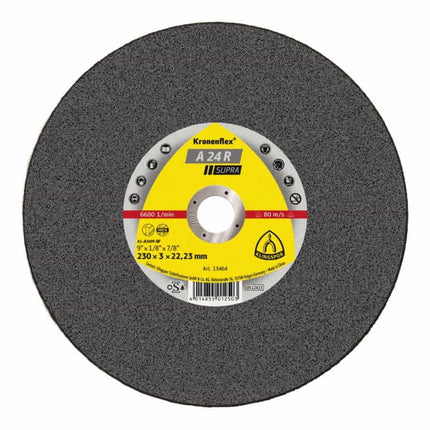 Disco da taglio KLINGSPOR A 24 R Supra D180x3mm diritto ( 4000841026 )