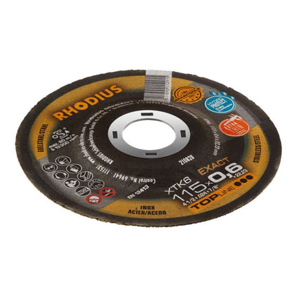 RHODIUS cutting disc XTK6 EXACT D125x0.6mm straight ( 4000843182 )