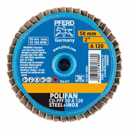 Disco lamellare PFERD COMBIDISC-Mini-POLIFAN Ø 50 mm grana 80 ( 4000844751 )