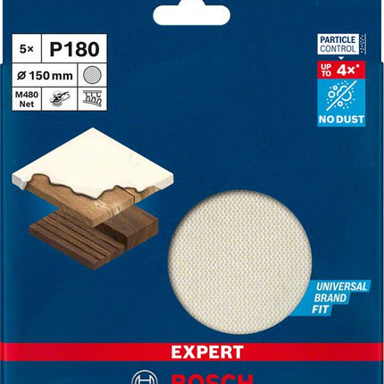 BOSCH Netzschleifscheibe Expert M480 150 mm Körnung 180 ( 4000844858 )