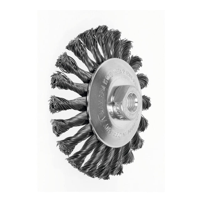 Spazzola conica LESSMANN Ø 115 mm spessore del filo 0,5 mm ( 4000844924 )