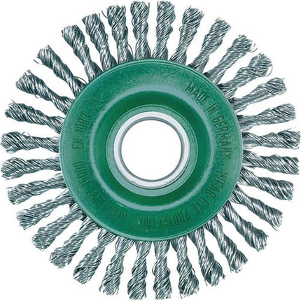 LESSMANN round brush Ø 115 mm bore wire thickness 0.5 mm ( 4000844931 )