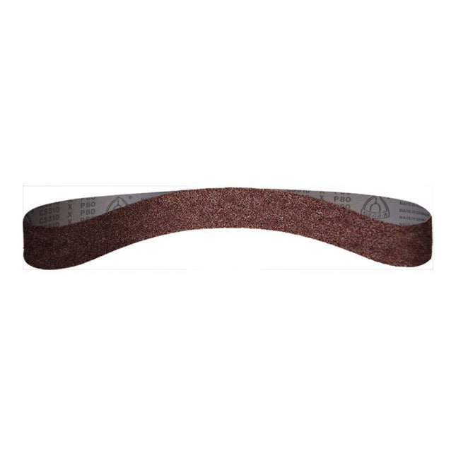 Nastro abrasivo KLINGSPOR CS 310 XF lunghezza 330 mm larghezza 10 mm grana 80 ( 4000845507 )