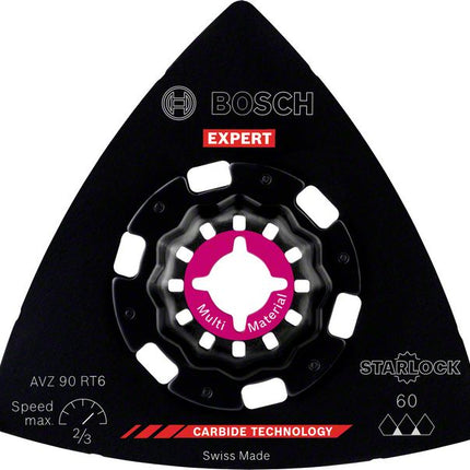 BOSCH Schleifplattenset Expert Sanding Plate AVZ 90 RT6 ( 4000908757 )
