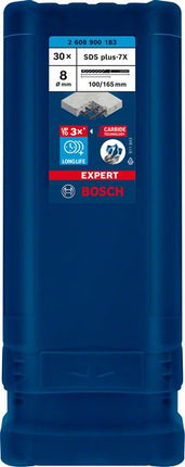 BOSCH martillo perforador Expert SDS-7X Ø 8 mm trabajo l.100 mm l.165 mm ( 4000909988 )