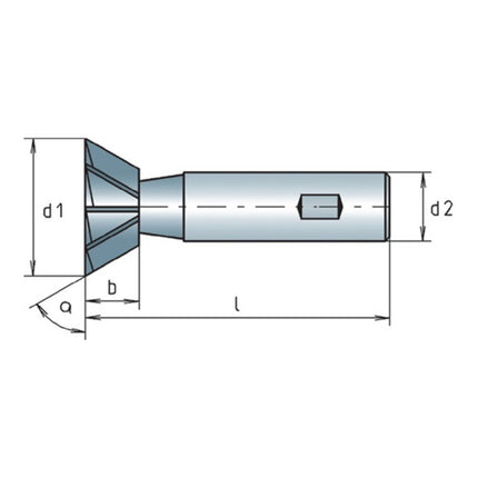MAYKESTAG Winkelfräser DIN 1833 C Typ N D.25 mm ( 4117802057 )