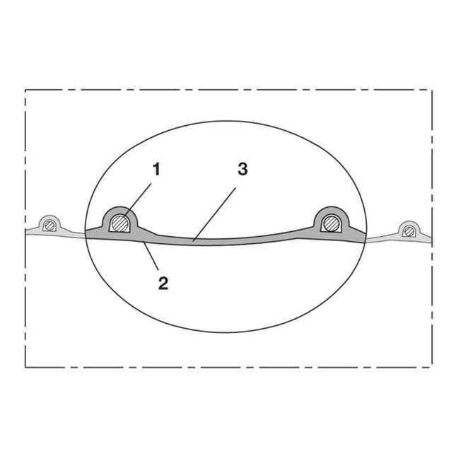 NORRES PROTAPE(R) PUR 330 FOOD manguera de aspiración y soplado D. interior 38 mm D. exterior 45 mm ( 4501402198 )