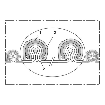 NORRES Abgasschlauch CP HYP 450 PROTECT Innen-Ø 125-127 mm ( 4501402750 )