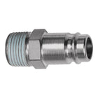 RIEGLER Stecknippel Stahl gehärtet/vern. Stecker DN 10 ( 4588880950 )