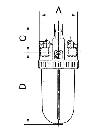 Lubrificatore a nebbia RIEGLER filettatura standard mm 11,89 1/4 ″ ( 4588882344 )