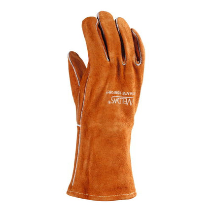 WELDAS welding gloves size XL (9.5) brown ( 4702005005 )