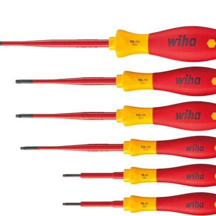 WIHA Schraubendrehersatz 3251TRK6 6-teilig TX-BO ( 8000379250 )