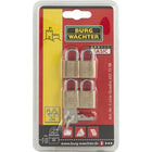 BURG-WÄCHTER Vorhangschloss-Set Quadro 222 40 Bügelstärke 6 mm Bügelhöhe 22 mm ( 8000428783 )