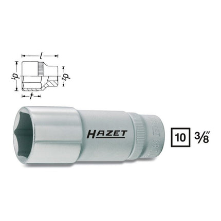 HAZET Douille 880LG 3/8 ″ 6 pans ( 8000466552 )