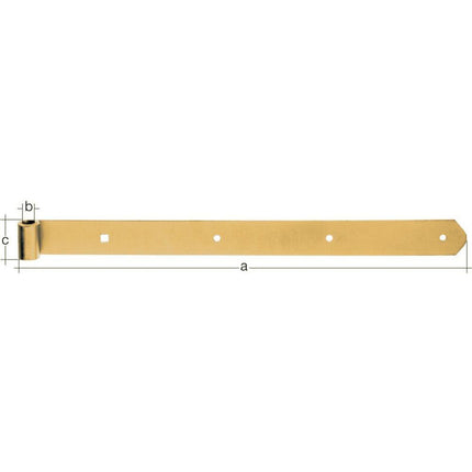 GAH Ladenband Länge 300 x 13 x 40 mm Stärke 5 mm ( 8001514114 )