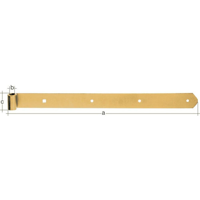 GAH Ladenband Länge 300 x 13 x 40 mm Stärke 5 mm ( 8001514114 )
