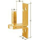 Abrazadera GAH DII sobre placa 20x35mm ( 8001893359 )