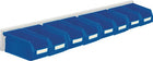 RASTERPLAN juego de cajas de almacenaje con frontal abierto H140xA920xD250mm chapa de acero/polietileno ( 9000428234 )