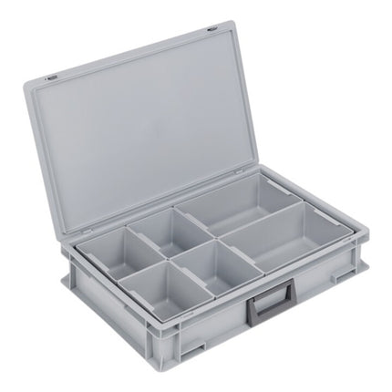 Valigetta in plastica LOCKWEILER L600xW400xH133 mm PP 1 maniglia ( 9000447899 )