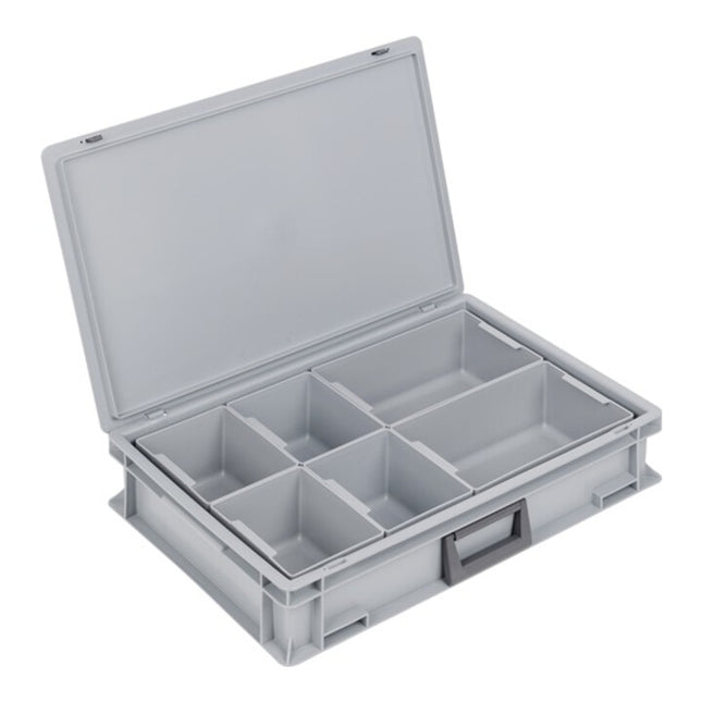 Valigetta in plastica LOCKWEILER L600xW400xH133 mm PP 1 maniglia ( 9000447899 )
