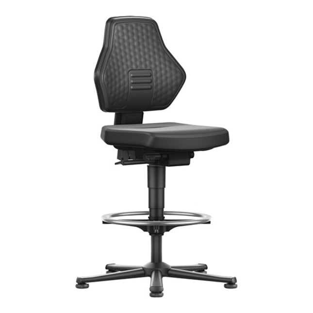 BIMOS Arbeitsdrehstuhl Air Flow Bodengleiter + Fußring ( 9000454092 )