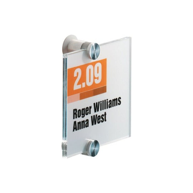 DURABLE door/info sign W105xH105mm ( 9000483420 )
