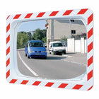 SPL Verkehrsspiegel H600xB800mm Kunststoff, rot/weiß ( 9000490207 )