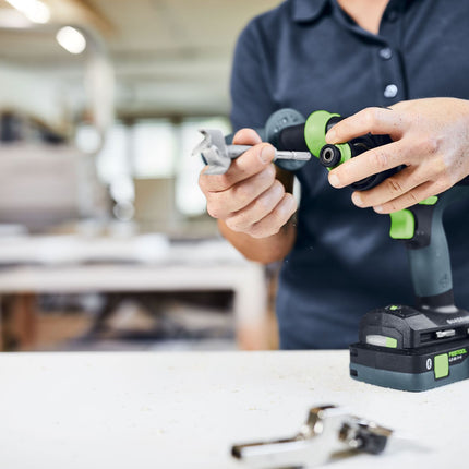 Festool Taladro combinado a batería TPC 18/4 5.0/4.0 I-Set/XL QUADRIVE (577622)