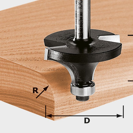Festool HW S8 D19,1/R3 KL Abrundfräser ( 491010 ) für OF 900, OF 1000, OF 1010, OF 1010 R, OF 1400, OF 2000, OF 2200