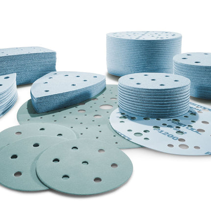 Festool STF D150/48 P500 GR/100 disque abrasif grenat (575173) pour RO 150, ES 150, ETS 150, ETS EC 150, LEX 150, WTS 150, HSK-D 150