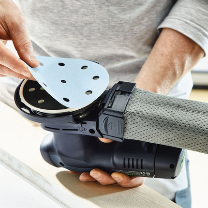 Festool STF D150/48 P80 GR/10 Schleifscheibe Granat 150 mm P 80 10 Stk. ( 575156 ) für RO 150, ES 150, ETS 150, ETS EC 150, LEX 150, WTS 150, HSK-D 150
