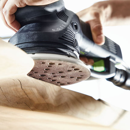 Festool STF D150/48 P80 GR/10 Schleifscheibe Granat 150 mm P 80 10 Stk. ( 575156 ) für RO 150, ES 150, ETS 150, ETS EC 150, LEX 150, WTS 150, HSK-D 150