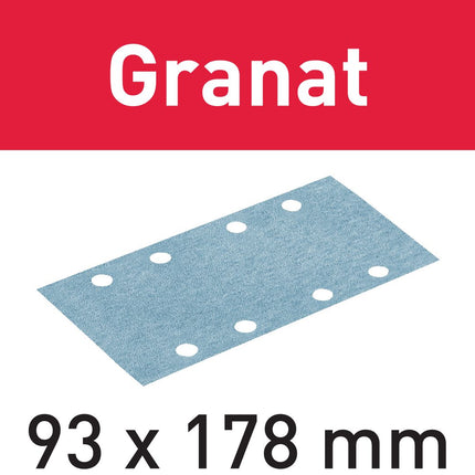 Festool STF 93X178 P80 GR/50 Schleifstreifen Granat ( 498935 ) für RS 300, RS 3, LRS 93