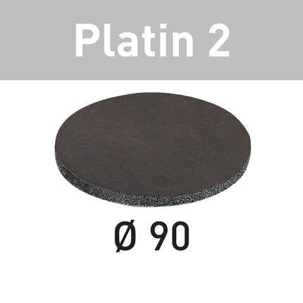 Disco abrasivo Festool STF D 90/0 S4000 PL2/15 Platinum 2 (498325) para RO 90 DX