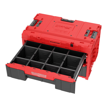 Toolbrothers RHINO XXL Cajonera 2 ULTRA con dos cajones + separadores 29 L IP66