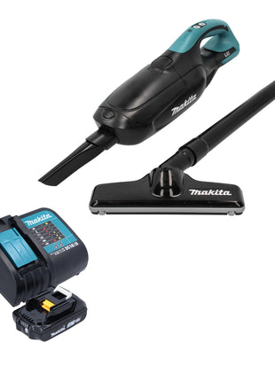 Makita DCL 182 SA1 B cordless hoover 18 V black + 1x rechargeable battery 2.0 Ah + charger