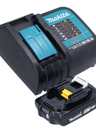 Makita DCL 182 SA1 B cordless hoover 18 V black + 1x rechargeable battery 2.0 Ah + charger