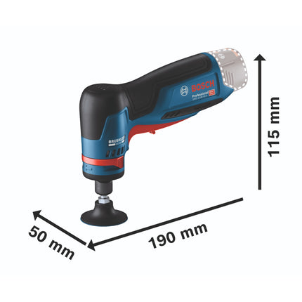 Bosch GWG 12V-50 S Amoladora recta profesional a batería 12 V 6 mm sin escobillas solo ( 06013A7000 ) - sin acumulador, sin cargador