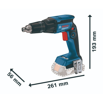 Bosch GTB 18V-45 Professional cordless drywall screwdriver 18 V 6 Nm brushless ( 06019K7002 ) + 2x ProCORE rechargeable battery 4.0 Ah + charger + L-Boxx