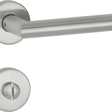 Zestaw klamek APTEC Basic 02 stal nierdzewna 60 stal nierdzewna matowa ( 3000267253 )