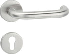 Garniture à béquilles APTEC Basic 01 acier inoxydable 60 acier inoxydable mat ( 3000267256 )