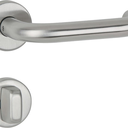 APTEC Drückergarnitur Basic 01 Edelstahl 60 Edelstahl matt ( 3000267258 )