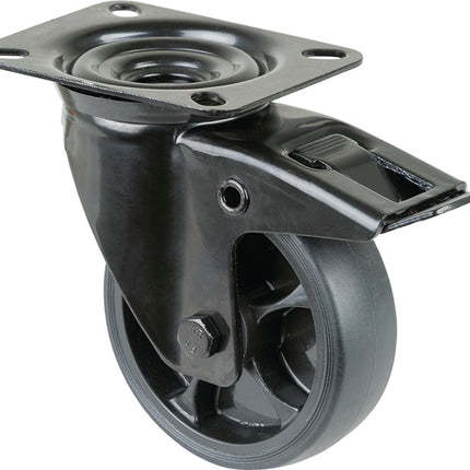 BS ROLLEN swivel castor  Wheel Ø 100 mm Load capacity 110 kg ( 3000275658 )
