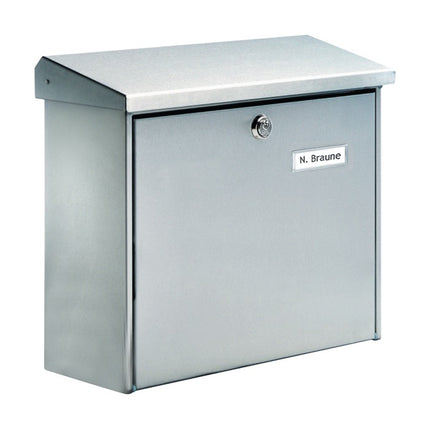 BURG-WÄCHTER Boîte aux lettres Comfort 3913 Ni hauteur 340 mm largeur 380 mm profondeur 148 mm ( 3000290125 )