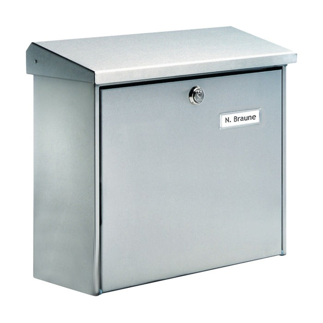 BURG-WÄCHTER Boîte aux lettres Comfort 3913 Ni hauteur 340 mm largeur 380 mm profondeur 148 mm ( 3000290125 )
