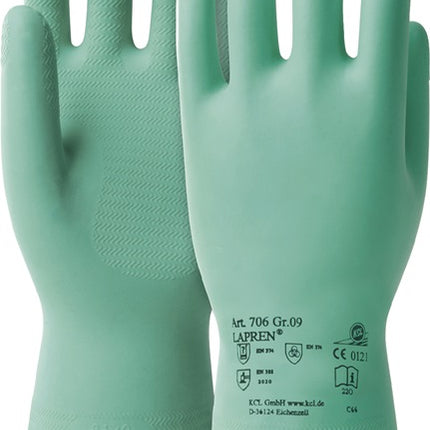 HONEYWELL Chemikalienhandschuhe Lapren 706 Größe 10 grün ( 4000371621 )
