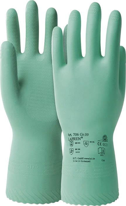Rękawice chemiczne HONEYWELL Lapren 706 rozmiar 10 zielone ( 4000371621 )